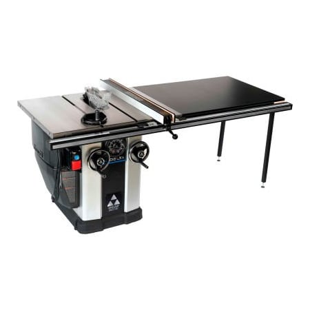 Biesemeyer Delta 36-L552 10 In. Type 2 UNISAW 5HP Left Tilt W/52 In. BIESEMEYER Fence System 36-L552